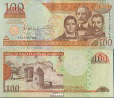 Dominikanische Republik Pick-Nr: 184a Bankfrisch 2011 100 Pesos Dominicanos - República Dominicana