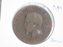 France 10 Centimes 1855 MA Ancre (272) - 10 Centimes