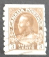 CANADA YT 110aB OBLITÉRÉ "GEORGE V" ANNÉES 1918/1925 - Used Stamps