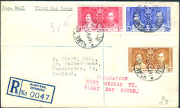 Famiglia Reale 1937. FDC. - Bermudes