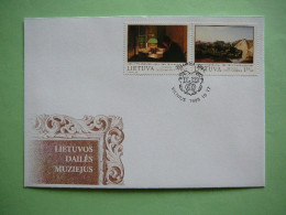 FDC - Paintings # Lietuva Litauen Lituanie Litouwen Lithuania 1998 #Mi.678/9 - Lituanie