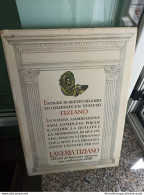 Bb Cartone Pubblicitario Tessuto Tiziano Paderno Dugnano - Schilder