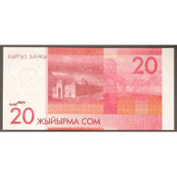 KIRGHISTAN - PICK 24 - 20 SOM - 2016 - Kirgizïe