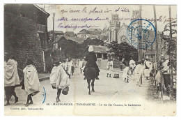 1906 - C P A De Tananarive  Avec Cad  D'ambulant Ferroviaire  - 2 - /  MADAGASCAR  Bleu - Autres & Non Classés