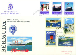 Annata Completa FDC 1994. - Bermudas