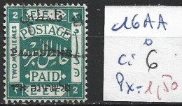 PALESTINE 16AA Oblitéré Côte 6 € - Palestine