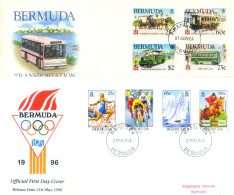 5 FDC Del 1996. - Bermudes