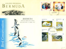 4 FDC Del 1997. - Bermudas