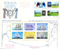 Annata Completa FDC 1976. - Bermudas