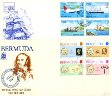 Annata Completa FDC 1980. - Bermudas