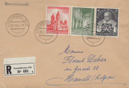 Luxembourg - Luxemburg -  Lettre Recommandé Adressé Au Mr. Florent Debar , Hasselt , Belgique - Covers & Documents