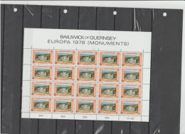 Guernsey 1978- (Yvert)  MF/156/57** " Europa Cept. Monumenti." - 1978