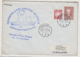 Greenland MS Polarbjorn  Greenland Arctic Supply Ca Angmagssalik 21.7.1972  (KG153B) - Poolshepen & Ijsbrekers