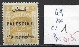 PALESTINE 49 ** Côte 1 € - Palestine