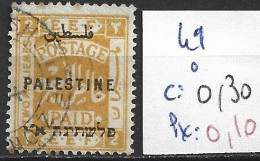 PALESTINE 49 Oblitéré Côte 0.30 € - Palestine