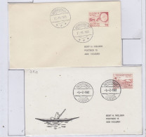 Greenland 2 Covers Ca Angmagssalik  (KG153C) - Stations Scientifiques & Stations Dérivantes Arctiques