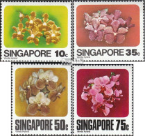 Singapur 325-328 (kompl.Ausg.) Postfrisch 1979 Orchideen - Singapur (1959-...)