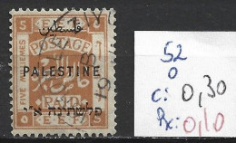 PALESTINE 52 Oblitéré Côte 0.30 € - Palestine