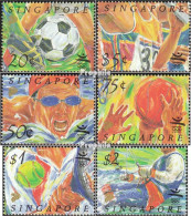 Singapur 652-657 (kompl.Ausg.) Postfrisch 1992 Olympische Sommerspiele 92 - Singapore (1959-...)