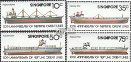 Singapur 314-317 (kompl.Ausg.) Postfrisch 1978 Schiffahrtslinie - Singapore (1959-...)