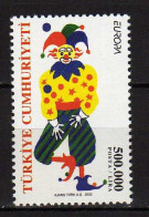 Turkey - 2002 EUROPA Stamps - The Circus, MNH** - Unused Stamps