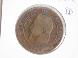 France 10 Centimes 1862 BB (285) - 10 Centimes