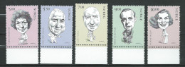 Norway - 2002 Norwegian Actors.film / Cinema. MNH** - Unused Stamps