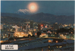 La Paz - Vista Panoramica Nocturne - Bolivien