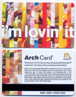 McDonald's U.S.A., Carte Cadeau Pour Collection, Sans Valeur, # Md-57,  Serial 6081, Issued In 2012 - Tarjetas De Fidelización Y De Regalo