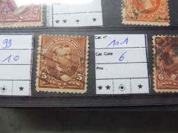 Usa / Etats Unis 101 United States Of America Used Oblitéré Gestempelt Parfait Perfect - Used Stamps