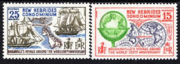 New Hebrides - 1968 - 200th Anniversary Of The Circumnavigation By Bougainville - Mint Stamp Set - Ungebraucht