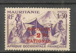 MAURITANIA COLONIA FRANCESA YVERT NUM. 121 USADO - Used Stamps