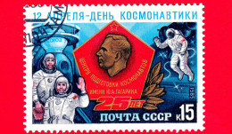 RUSSIA  - URSS - Usato - 1985 - 25° Anniversario Del Centro Di Addestramento Per Cosmonauti Yuri Gagarin - Cosmonautics - Usati