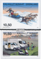 Dänemark - Grönland 634-635 (kompl.Ausg.) Postfrisch 2013 Postfahrzeuge - Nuovi