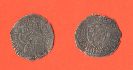 Aquileia Denaro Patriarca Ludovico II° Di Tek XV° Italian Silver Coin - Other & Unclassified