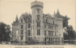 86 - LES TROIS-MOUTIERS - Cpa - Château De La Motte-Chandenier - Les Trois Moutiers
