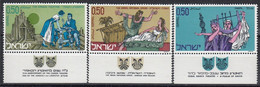 ISRAEL 495-497,unused - Nuovi (con Tab)