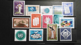 UNO Genf Mi. 1/14 ** Jahre 1969/1970 Mi. 15.-€ - Unused Stamps