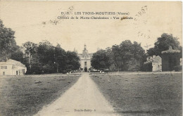 86 - LES TROIS-MOUTIERS - Cpa - Château De La Motte-Chandeniers - Vue Générale - Les Trois Moutiers