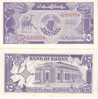 SUDAN 25 PT PIASTRES 1985 P-30 Au/UNC - Sudan