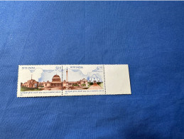 India 1991 Michel 1306-07 Neu-Delhi 60 Jahre MNH - Ungebraucht