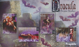 Irland Block25 (kompl.Ausg.) Postfrisch 1997 Romanfigur Graf Dracula - Neufs