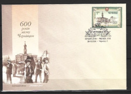 UKRAINE. N°907 De 2008 Sur Enveloppe 1er Jour. Ville De Cherntvtsi. - Ukraine