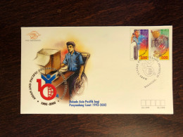 INDONESIA FDC COVER 1999 YEAR DISABLED PEOPLE SPORTS HEALTH MEDICINE STAMPS - Indonesia