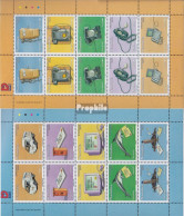 Namibia - Südwestafrika 1082-1091 Kleinbogen II (2 Stück) (kompl.Ausg.) Postfrisch 2002 Telecom Umd Nampost - Namibie (1990- ...)