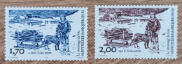 Saint Pierre Et Miquelon - YT N°711, 712 - Le Ramassage Du Bois - 2000 - Neuf - Ungebraucht