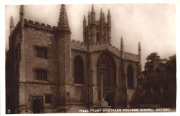 OXFORD, COLLEGE CHAPEL, ARCHITECTURE, ENGLAND, UNITED KINGDOM, POSTCARD - Oxford