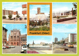 73062325 Frankfurt Oder Karl Marx Strasse Wasserspiele Rathaus Zentraler Platz F - Frankfurt A. D. Oder