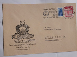 Stempel Internationale Frankfurter Messe 1951 - Buste - Usati