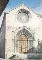 CARTOLINA  B23 AGNONE M.800,ISERNIA,MOLISE-CHIESA DI S.EMIDIO (sec.XIII)-FACCIATA-MEMORIA,BELLA ITALIA,VIAGGIATA 1968 - Isernia